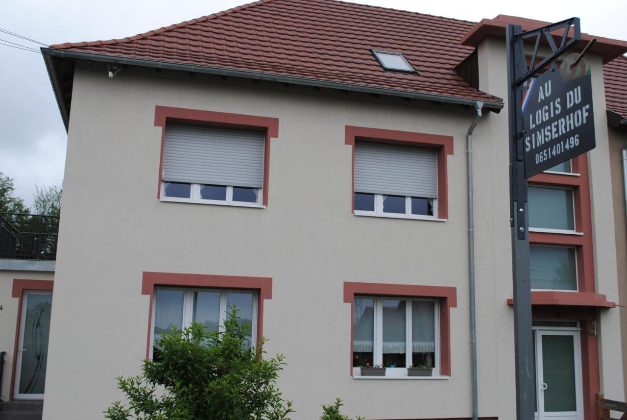 Au Logis Du Simserhof Hottviller Exterior foto